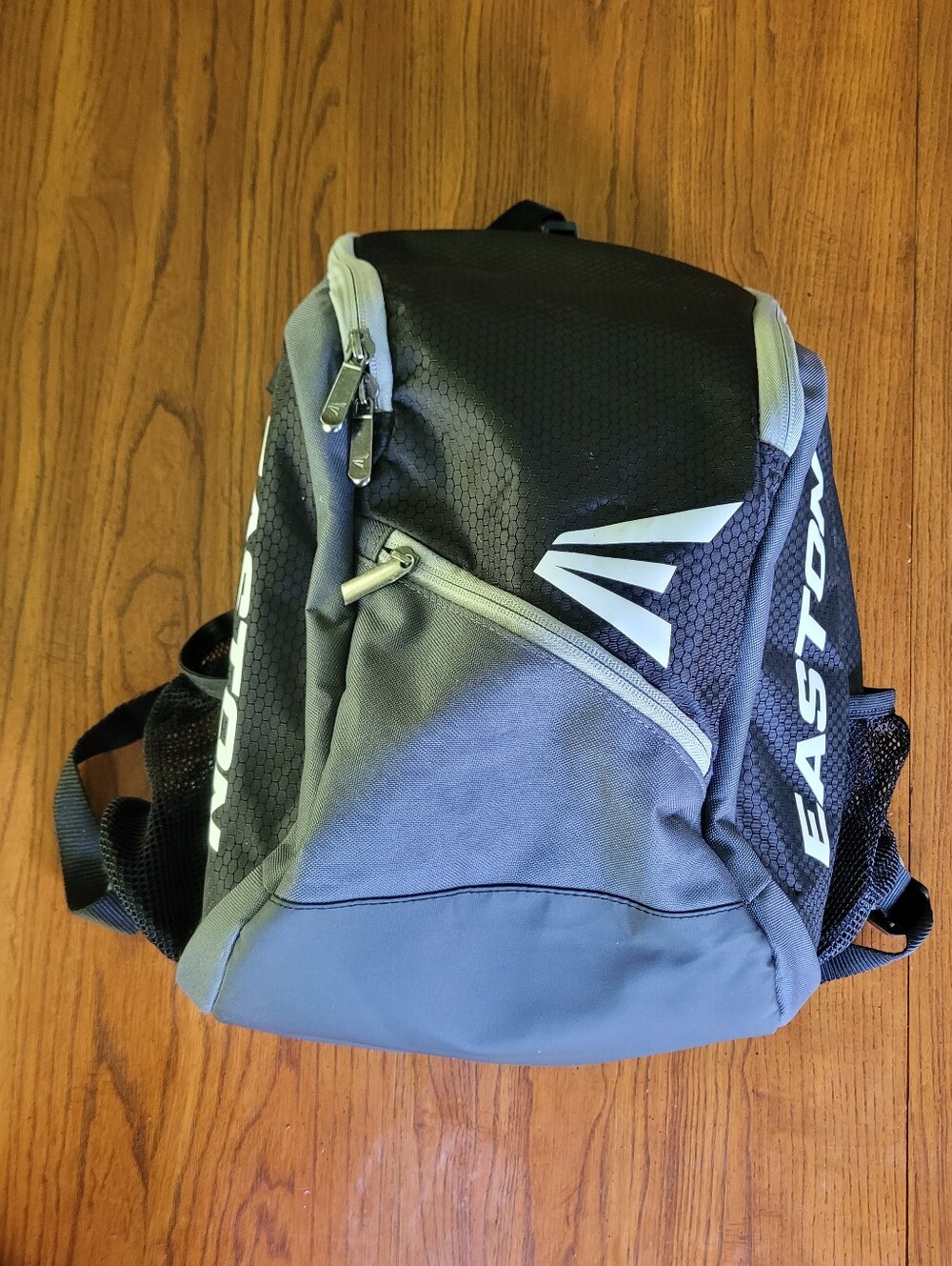 Easton Black and Gray Kids Backpack
